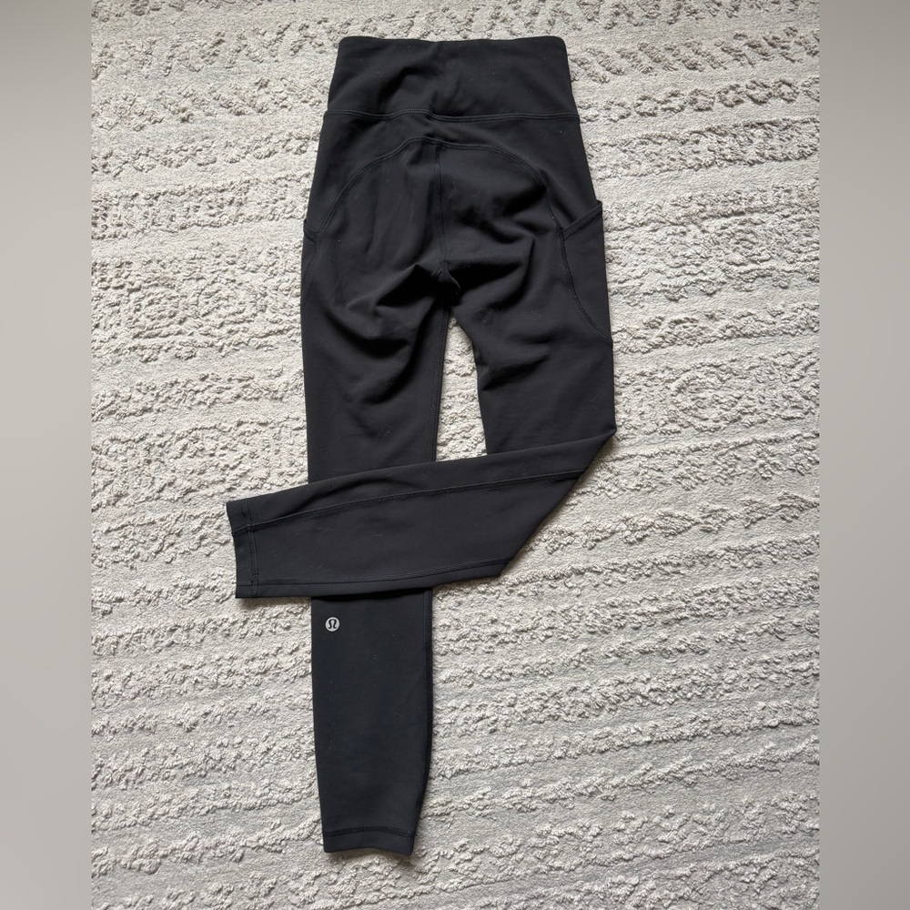 Lululemon Invigorate High Rise 25" Black Leggings